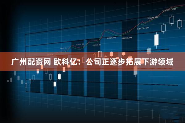 广州配资网 欧科亿：公司正逐步拓展下游领域
