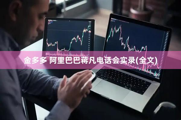 金多多 阿里巴巴蒋凡电话会实录(全文)