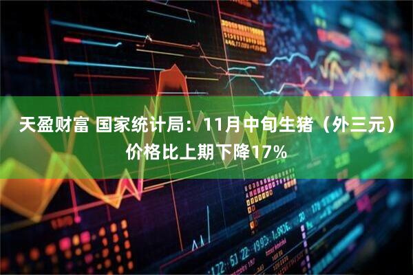天盈财富 国家统计局：11月中旬生猪（外三元）价格比上期下降17%