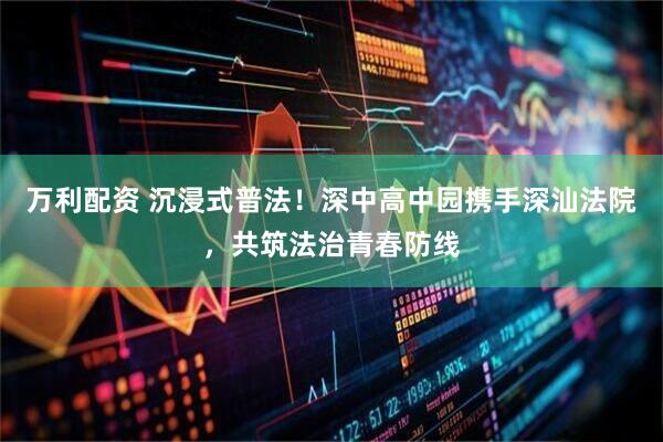 万利配资 沉浸式普法！深中高中园携手深汕法院，共筑法治青春防线